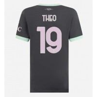 Dres AC Milan Theo Hernandez #19 Tretina pre Ženy 2024-25 Krátky Rukáv